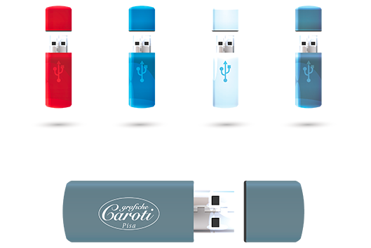 personalizzazione chiavette USB - Grafiche Caroti - Pisa